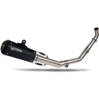 PYA129SYSBCER - Scorpion Red Power Full System Black Ceramic For Yamaha YZF-R125 Euro 5+ 2024-2025