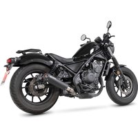 PHA197BCER - Scorpion Red Power Slip-On Black Ceramic For Honda CMX500 2020-2025