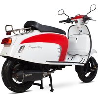 RRA102BCER - Scorpion Serket Parallel Full System Black Ceramic For Royal Alloy GT125 2017-2021