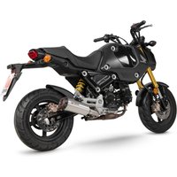 PHA199SEO - Scorpion Red Power Slip-On Stainless Steel For Honda MSX 125 2021-2025