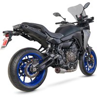 Image of PYA124SYSSEO - Scorpion Red Power Full System Stainless Steel For Yamaha Tracer 7 2020-2024