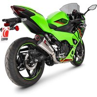 RKA150SYSSEO - Scorpion Serket Taper Race System Stainless Steel For Kawasaki Ninja 500 2024-2025