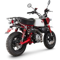 PHA205SYSBCER - Scorpion Red Power Full System Black Ceramic For Honda Monkey 2025-2025