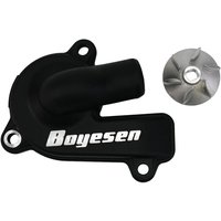 Image of WPK-44CB - Boyesen Supercooler Water Pump Kit For KTM/Husqvarna SXF/FC/FX 250/300/350 2023-2024, EXC-F/FE 250/350 2024, Gas Gas MC-F/EC-F/EX-F250-350 2024 Black