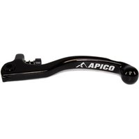 LEC90 ELITE BK S - Apico Elite Clutch Lever Forged Trials AJP 2 Hole With Adjuster Black/black Short