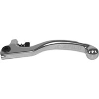 LEC90 ELITE SV S - Apico Elite Clutch Lever Forged Trials AJP 2 Hole With Adjuster Silver/black Short