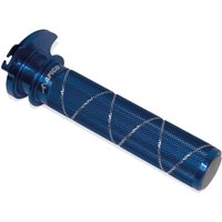 THR.SLEEVE20ALU BLU - Apico Alloy Throttle Sleeve For KTM SX65 & Husqvarna TC65 & Gas Gas MC65 2021-2025 Blue