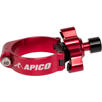 ALCSX65 02 RED - Apico Launch Control For KTM SX50 & Husqvarna TC50 2012-2020, SX65 & TC65 2002-2020, Yamaha YZ65 2018-2023 Red (45.4mm)