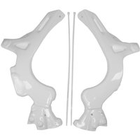 TBCB4B WHITE - Apico Frame Guards For Beta Evo 125/200/250/290/300 2009-2025 White