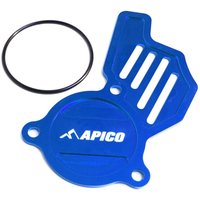 OPC KTM 3 BU - Apico Oil Pump Cover For KTM SXF450 & Husqvarna FC450 2016-2022, EXC-F/FE 450/501 2017-2023, Gas Gas MC450F/EX450F 2021-2023 Blue