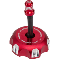 FUELCAP KTM 3 RD - Apico Alloy Fuel Cap For KTM SX 125-525 2000-2006, EXC 125-525 2000-2007, KTM SX50 & Husqvarna TC50 & Gas Gas MC50 1997-2023 Red