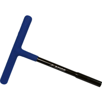 Image of TBARAPI6MM - Apico Premium T-Bar Black/Blue 6mm