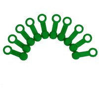 Image of BRAKE BLEED CAP GN - Apico Brake & Clutch Bleed Valve Rubber Caps - Pack Of 10 Green