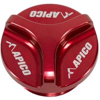 Image of AT FUEL CAP BETA 09 RD - Apico Alloy Fuel Cap For Beta Evo 125/200/250/300 2009-2016 Red