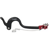 BPF130 BLACK/RED - Apico Forged Brake Pedal For Honda CRF125F 2014-2023 Black/Red