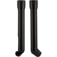TBCM10A-FB - Apico Fork Guards Lower For Montesa 315R 2000-2004, 4RT 2005-2013, 4RT Repsol 2005-2022 (Showa 39mm Fork) Factory Black