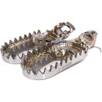 FPTI KTM 23 - Apico Titanium Foot Pegs For KTM/Husqvarna/Gas Gas SX/SXF/TC/FC 125-450 2023-2025, EXC/EXC-F/TE/FE 150-501 2024-2025, MC/MC-F/EC/EC-F 2024-2025