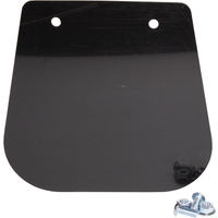 Image of TBCFME1A - Apico Front Fender Splash Guard Universal Black