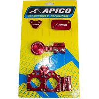 ABP HONDA 7 - Apico Factory Bling Pack For Honda CRF450R 2021-2023, CRF450RX 2021-2023 Red