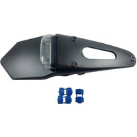 TAIL LIGHT UNI 2 CL - Apico Universal Rear LED Tail Light Enduro Style With Clear Lens (Homologated)