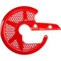 AT BDC GAS RD - Apico Front Brake Disc Cover For Gas Gas TXT/TXT Pro/Racing 2004-2024 Red