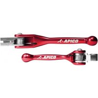 LEFLEXI SET TRIALS R - Apico Set Of Flexi Levers For AJP Trials Applications Red