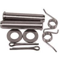 Image of FPP SET SUZ 2 - Apico Foot Peg Pin & Spring Set For Suzuki RM 125/250 2003-2008, RMZ250 2010-2022, RMZ450 2010-2022