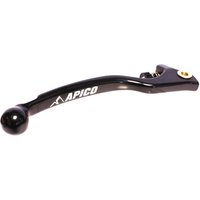 LEB91 ELITE BK - Apico Elite Forged Brake Lever Trials Braktec With Adjuster Black
