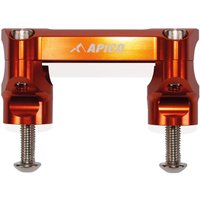 HBMKIT KTM 3 OR - Apico Handlebar Mount Kit 28.6 For KTM/Husqvarna SX/SXF/TC/FC 125-450 2023-2025, Gas Gas MC 250/450F 2023-2025 Factory Orange