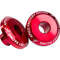 WSR GAS 2 RD PRO - Apico Rear Pro Wheel Spacers For Gas Gas MC85 2021-2023, EC/EX/EC-F 250/350 2021-2023 Red