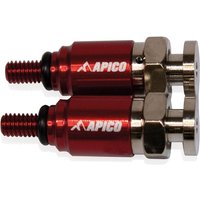 Image of FAIRBLEED M4X0.7 RED - Apico Fork Air Bleeders For KTM/ WP Forks M4x0.7 Red