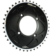 BT2802S BLACK 39T - Apico Solid Rear Sprocket For Scorpa SY/SYF/SR/TWENTY 2002-2024, Gas Gas TXT/PRO/RAGA/FACTORY 2002-2024 39T Black