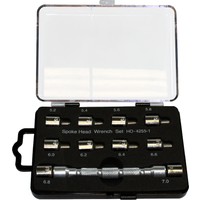 SPOKE WRENCH SET - Apico Spoke Wrench 10pc Box Set 5.2mm - 7.0mm Inc For KTM