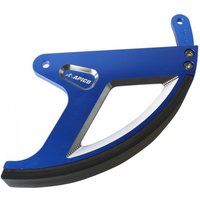 DISC GUARD YZ/YZF BU - Apico Rear Brake Disc Guard For Yamaha YZ 125/250 1998-2023, YZF250 2001-2023, YZF450 2003-2022, WRF 250/450 2001-2023 Blue