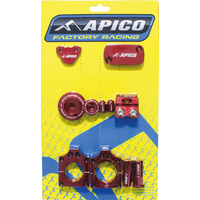 ABP HONDA 4 - Apico Factory Bling Pack For Honda CRF250R 2010-2017 Red