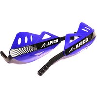 HG API BU - Apico Apico Enduro Hand Guards With Full Wrap Around Aluminium Frame Blue
