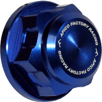 AXNUT R1 BU - Apico Axle Nut Rear M20 X 1.5 For KTM/Husqvarna SX/SXF 125-450 1998-2012, EXC/EXC-F/TE/FE 1998-2023, TC85 2014-2023 Blue