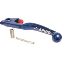 LEC53 ELITE+ADJ BU - Apico Brembo Elite Clutch Lever For Husqvarna TC 125/250 & FC 250/350/450 2022-2025 Blue