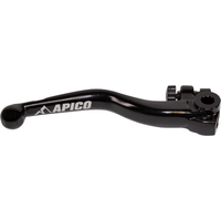 LEB70 ELITE BK - Apico Braktec Elite Brake Lever For Gas Gas EC/EC-F 250/300/350 2021-2025, Husqvarna TE/FE 150/250/300/350/450/501 2022-2025 Black