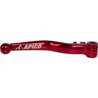 LEB70 ELITE RD - Apico Braktec Elite Brake Lever For Gas Gas EC/EC-F 250/300/350 2021-2025, Husqvarna TE/FE 150/250/300/350/450/501 2022-2025 Red
