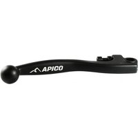 Image of LEB14GP BLK FRG - Apico Forged Brake Lever For Honda CRF 250/450R 2007-2023, CRF 250/450RX 2017-2023 Black