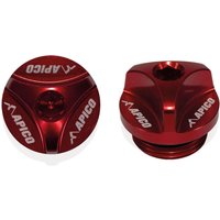 OILPLUG BETA RD - Apico Oil Fill Plug Aluminium For Beta RR 125/250/300 2018-2023 Red