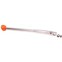 Image of SIDESTAND KTM 98 OR - Apico Sidestand For KTM EXC 125-380 1998-2007, EXC 400-525 1999-2007, EXC-F 250 2006-2007 Silver/Orange