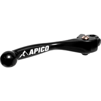 LEB23 ELITE BK - Apico Elite Brake Lever For Suzuki RM85 2005-2025, Kawasaki KX 2000-2026, KXF 2004-2012, Yamaha YZ 65/85 2001-2025, YZ 125/250 2001-2007 Black