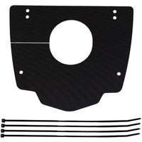 TBCTRS1A-FB - Apico Engine Mud Cover/Splash Guard TRS One 2016-2023 Factory Black