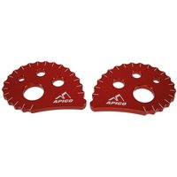 AT SNAILCAM OR OS - Apico 17mm Trials Snail Cams Orange Oversize