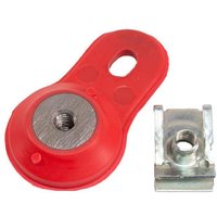 EXHMOUNT KTM RD - Apico Exhaust Mounting Bracket For KTM/Husqvarna/Beta RR/Gas Gas/Sherco SE-R 125/250/300 2T >24 Red