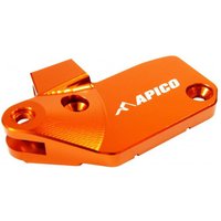 MFCC-01 ORA - Apico Brembo Clutch Master Cylinder Cover For KTM SXF250 2006-2010, EXC-F250 2006-2010 With Hot Start Orange