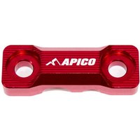 BHC BETA 1 RED - Apico Brake Hose Clamp For Beta RR 125/250/300 & RR 350/390/430/480 2019-2023