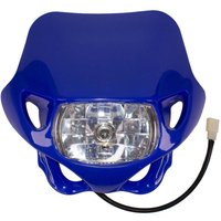 HL MX BU - Apico Universal Enduro Headlight Unit With Hi/Low Beam Blue
